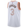 NBA Mænd Trøje San Antonio Spurs Keldon Johnson 2023-24 Nike City Edition Hvid Swingman